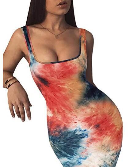Sexy Bodycon Tank Dress Sleeveless